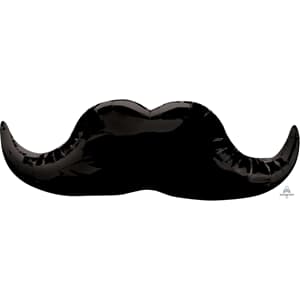 Black Moustache 88cm x 30cm