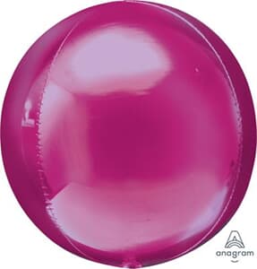 Orbz Dazzling Bright Pink Solid Colour 38cm x 40cm
