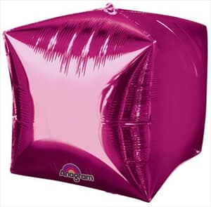 Cubez Bright Pink Solid Colour 38cm x 38cm