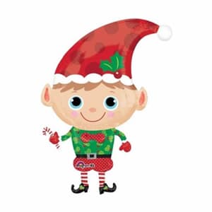 Christmas Elf Supershape Foil 66cm x 91cm