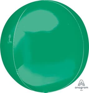 Orbz Green Dazzling Solid Colour 38cm x 40cm