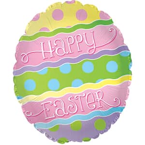 Happy Easter Rene Font Mini Shape.