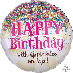 Sprinkles on Top Birthday 45cm