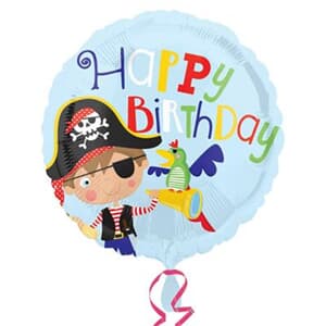 Little Pirate Happy Birthday HEXL 43cm