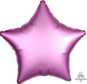 Star Satin Luxe Flamingo Anagram packaged 45cm