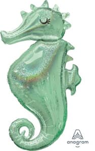 Mermaid Wishes Seahorse Shape 50cm x 96cm