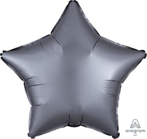 Anagram Star Satin Luxe Graphite 45cm