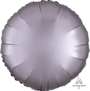 Anagram Circle Satin Luxe Greige 45cm