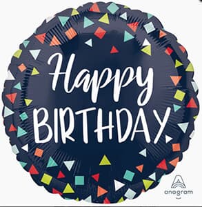 Happy Birthday Reason To Celebrate 45cm Foil Balloon