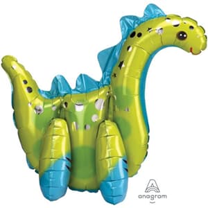 Multi-Balloon Stegosaurus Dinosaur 48cm x 58cm