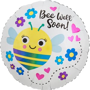 Bee Well Soon 43cm Foil Balloon