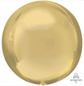 Orbz Dazzling White Gold Solid Colour 38cm x 40cm