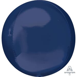 Orbz Navy Blue Solid Colour 43cm x 45cm