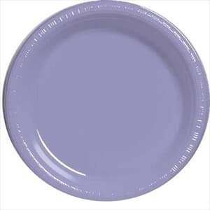 Plate Plastic 26cm Lavender