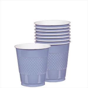 Cup Plastic 355ml Pastel Blue