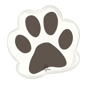 Pawsome Party Paw Print Super Shape