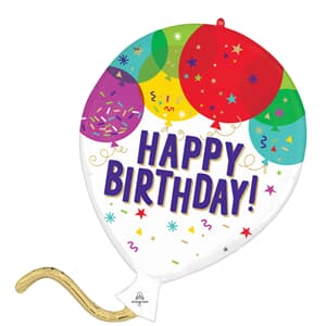 SuperShape Birthday Balloons