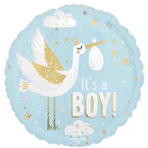 Special Delivery Baby Boy Foil 45cm