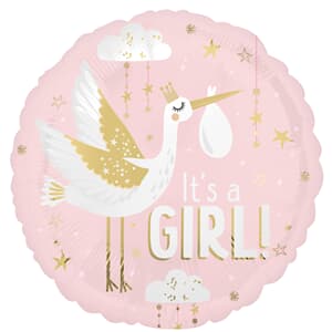 Special Delivery Baby Girl Foil 45cm