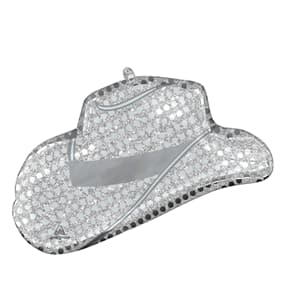 Disco Western Hat Foil Supershape 83cm x 45cm