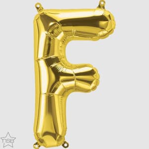 North Star 16" Gold Letter F