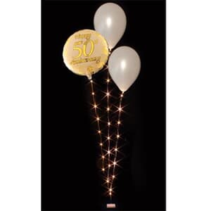 Decor Lites BalloonLite Triple Set 3 Wire with 30 Warm White Lights
