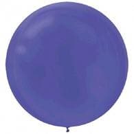 Round Latex Balloon 24" - 60cm New Purple