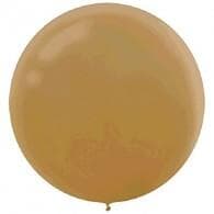 Round Latex Balloon 24" - 60cm Gold