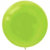 Round Latex Balloon 24" - 60cm Bright Kiwi Lime Green