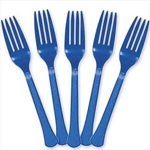 Fork Heavy Weight Royal Blue