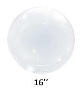 Bubble Balloon Clear 40cm (16")