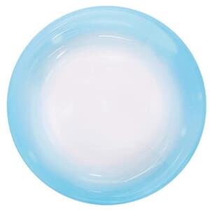 Printed Gradient Donut Blue Bubble Balloon 45cm (18") Wide 6.5cm open neck