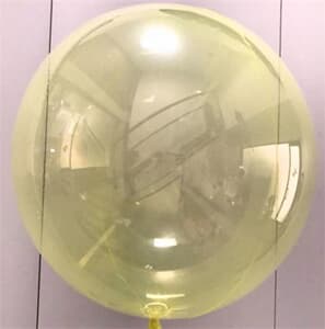 Clear Orbs  36" - 91cm with Soft Yellow Tint - Pack 2