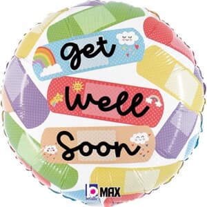 Cheerful Get Well Bandaid 45cm