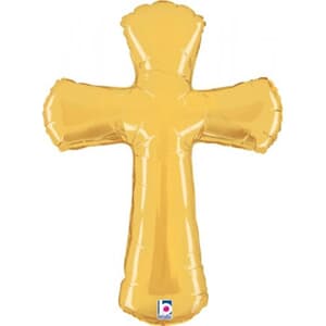 44inch Cross Gold Shape