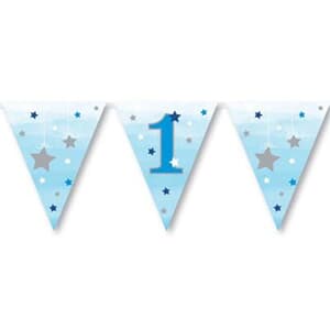 Paper Flag Bunting  One Little Star Boy #