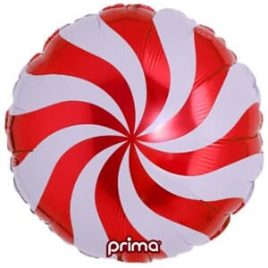 Prima 18'' Red Candy Swirl Foil 45cm