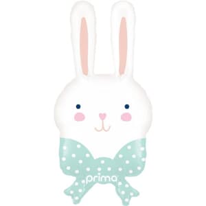 Prima Sweet Bunny Head 12"  Mini Shape Pack of 2