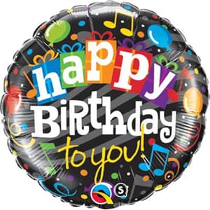 Qualatex Balloons Happy birthday to You 45cm