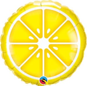 Qualatex Balloons Sliced Lemon 45cm