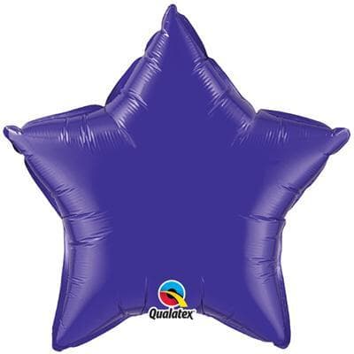 Star Foil Purple 50cm # Unpackaged