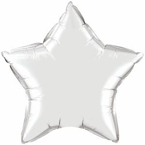 Star Foil Silver 36" # Unpackaged