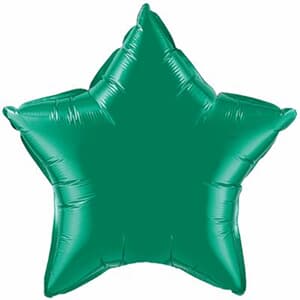 Qualatex Balloons 10cm Star Emerald Green