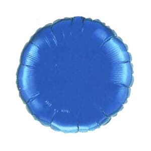 Qualatex Balloons 23cm Circle Sapphire Blue