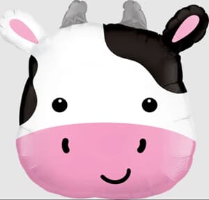 Cute Holstein Cow Mini Shape 14"