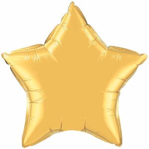 Qualatex Balloons 10cm Star Gold