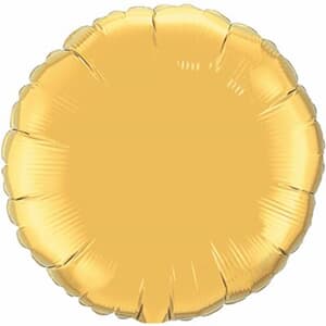 Qualatex Balloons 10cm Circle Gold