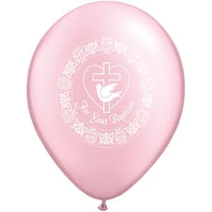 For Your Baptism Dove Pearl Pink