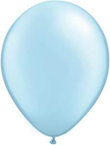 Qualatex Pearl Light Blue 28cm 25cnt
