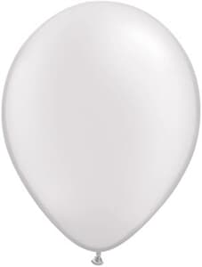 Qualatex Pearl White 28cm 25cnt